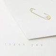 thumbnail image 2 of Tarjeta de agradecimiento Crane & Co. con pin de pañal – Pack de 10, 2 of 2