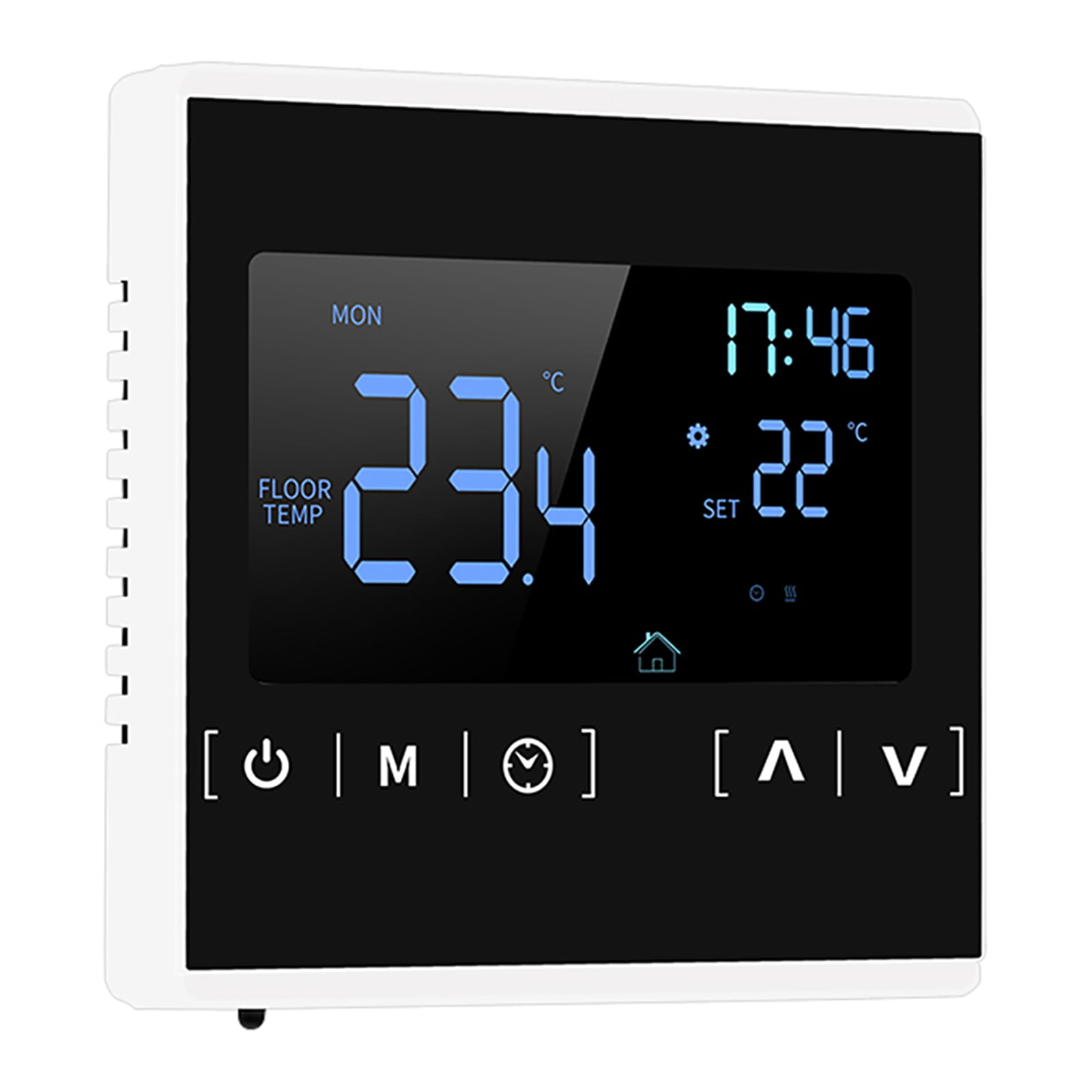 Programmable Touch Screen 7 Day Smart Thermostat Electric Heating Temp Control 