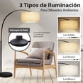 thumbnail image 3 of Lámpara Magma Life de Piso Clásica con Pantalla, 3 of 8