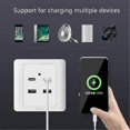 thumbnail image 3 of RAIN Usb Outlet Typec Usb Wall Charger Outlet Charging Power Outlet With Usb Ports, 3 of 5