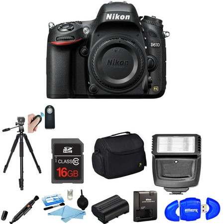 Nikon D610 DSLR Camera (Body Only) + 16GB Memory Card