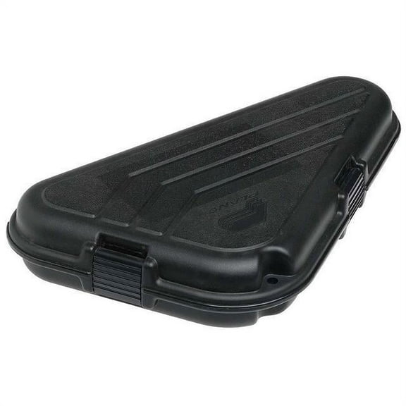 Plano Pro-Max Lockable Handgun Case, Black, Polymer, 12" x 2.25" x 7"