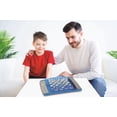thumbnail image 4 of Lexibook ChessLight®, juego de ajedrez electrónico con teclado sensible al tacto y efectos de luz y sonido, 32 piezas, 64 niveles de dificultad, batería o enchufe, azul/gris, LCG3000, 4 of 7