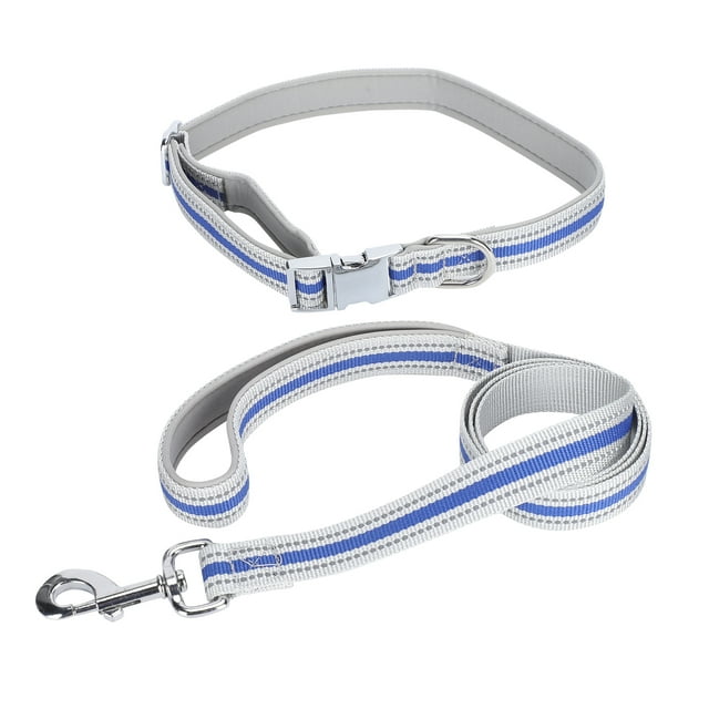 Dog Collarsand Leashes,Outdoor Dog Reflective Nylon Dog Nylon Collars Dog Matching Leashes Quality You Can Trust