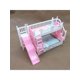 thumbnail image 3 of Doll Children Play House For Doll Accessories Simulation European Furniture Princess Double Bed With Stairs Toys, 3 of 5