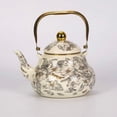 thumbnail image 6 of RuiJiao 2.0L Vintage Floral Enamel Tea Kettle, Steel Stovetop Teapot with Ergonomic Heat-Resistant Handle for All Stovetops, Kitchen Must-Have, 6 of 7