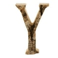 thumbnail image 1 of Letrero de madera con letras y alfabeto DIY de 95 mm, personalizado para pared, dirección y carretera. Y, 1 of 9