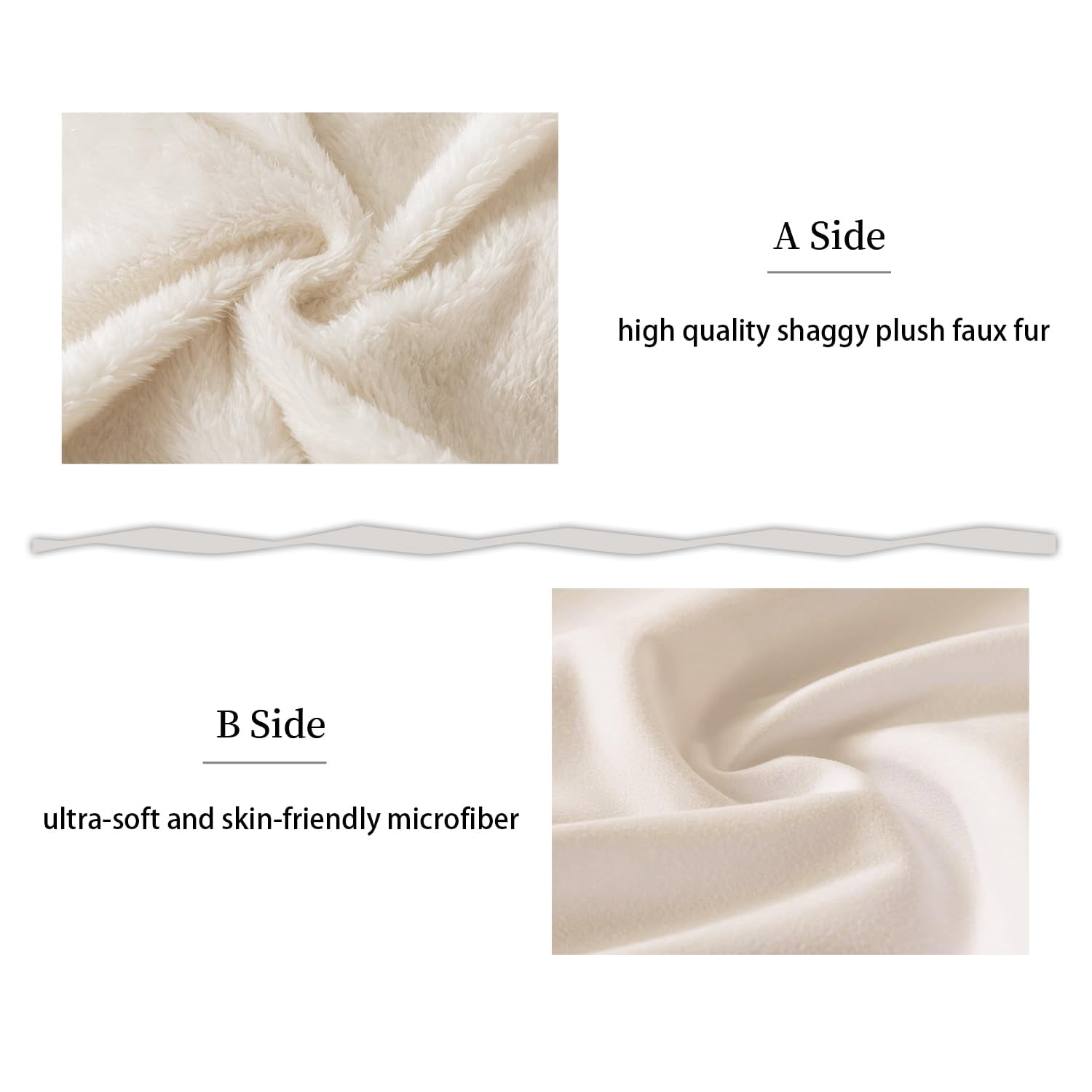 Memory Foam Body Pillow with Plush Fuzzy Cover Full-Length Support Pillow for Adults Soft Comfortable Sleeping Aid