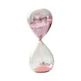 thumbnail image 3 of DOLITY Glitter Sand Glass Timer Hourglass Handmade Craft for Birthday Gift Children Pink, 3 of 9