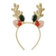 thumbnail image 1 of Tumotsit Diademas De Reno Diadema De Reno Navideña Con Orejas Diadema Con Orejas De Reno Para Mujeres Y Niñas Accesorios Para Disfraces De Fiesta De Navidad, 1 of 8