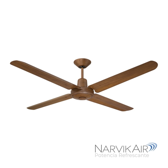 Narvik, Ventilador de Techo Industrial sin Luz, 56 pulgadas, NA3013, Control Pared, Nuevo