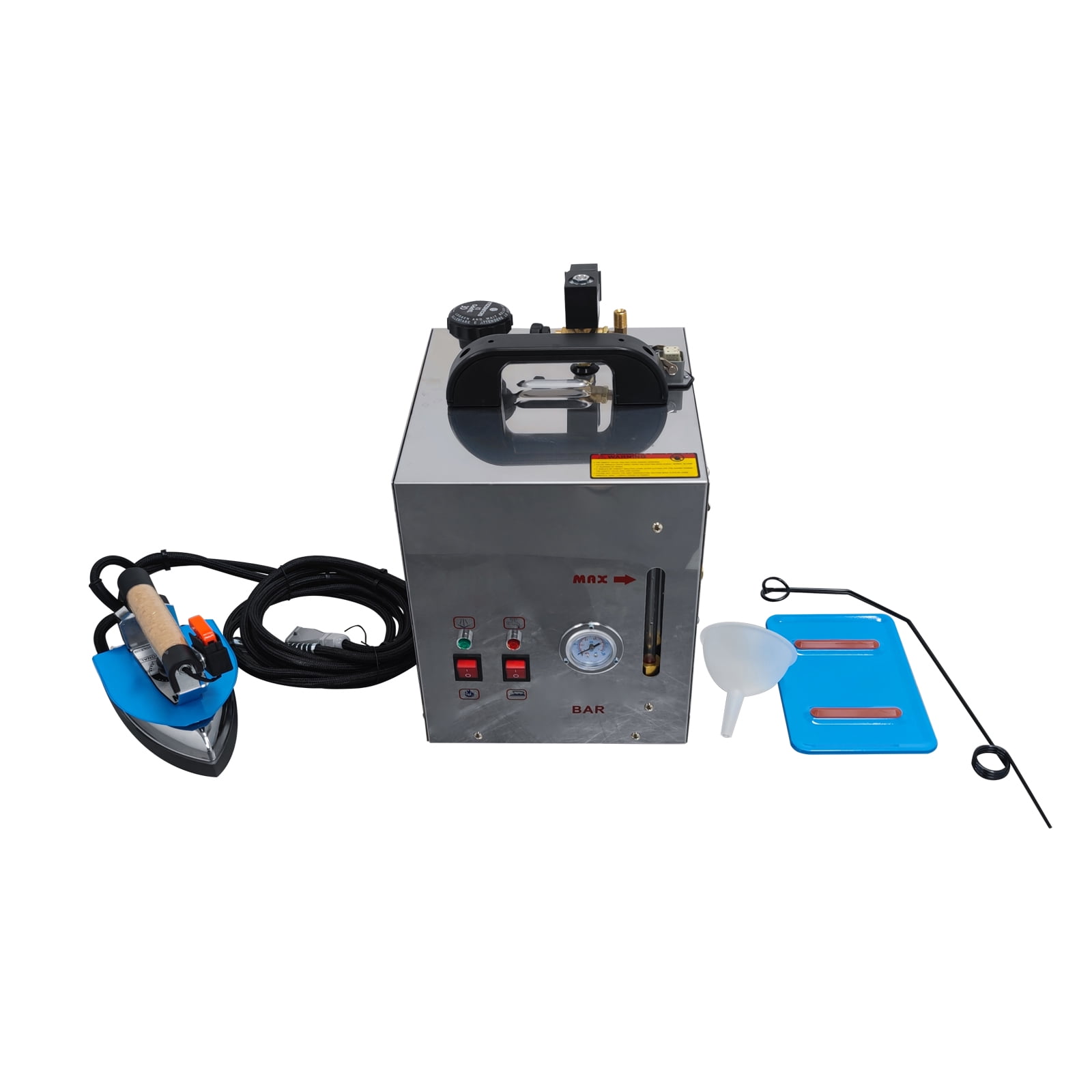 Industrial Steam Iron Curtain Electric Iron Boiler Laundry Steam Ironing Table