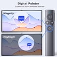 thumbnail image 3 of Control remoto para presentaciones Norwii N95s Pro con puntero digital, 3 of 7
