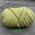 thumbnail image 1 of New Striped Core Spun Crochet Yarn Ice Silk Feeling Polyester Cotton Rope for Handbag Pet Nest Fashion Home Decoration, 1 of 7