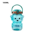 thumbnail image 3 of Bear Cup Drink Bottle Birthday Gift Water Container Workmanship Large Capacity Sweet Present Camping Drinking Cups Coffee 1000ML, 3 of 10