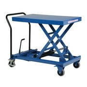 Vestil CART-1000-S-FR Premium Portable Scissor Cart- 40.5 x 24 in. - 1000 lbs
