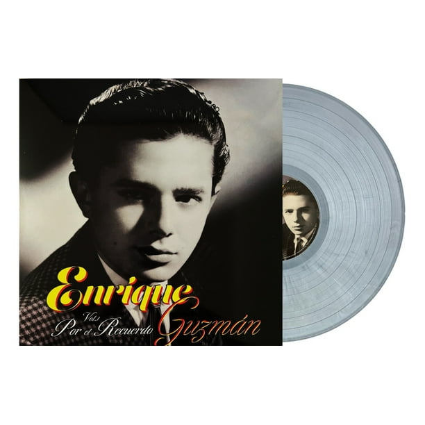Enrique Guzmán Por El Recuerdo Volumen 1 Sony Music LP Vinyl Gris Grey