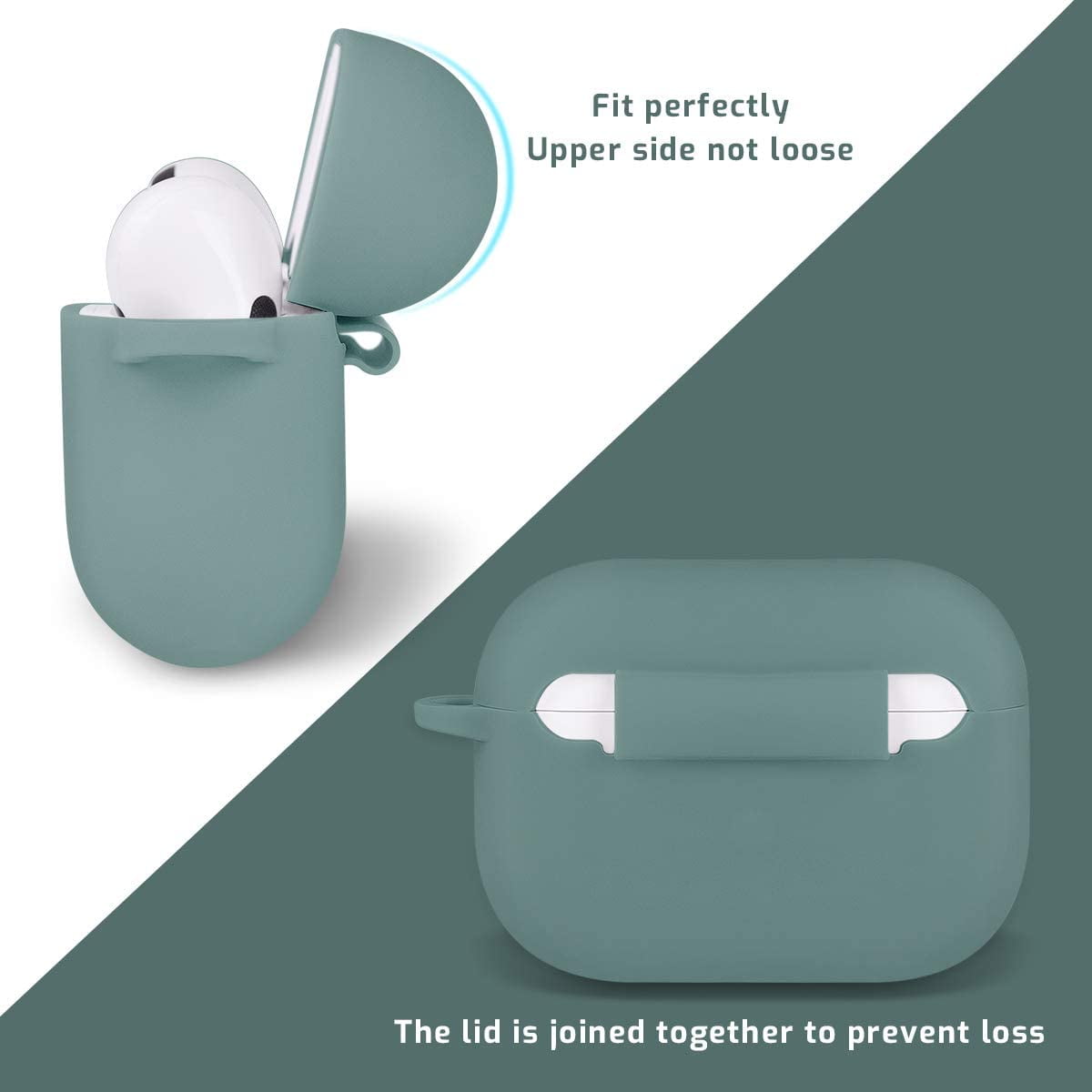 AmPm AirPods Pro Case,AirPods Pro 2019 Protective Shockproof Soft
