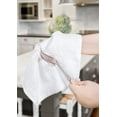 thumbnail image 2 of Premium Cotton Terry Cloth Towels 12x12 Inch, 50 Pack Cleaning Rags for Dusting Wiping Polishing, Multipurpose Bar Towels, White, 2 of 6