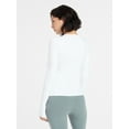 thumbnail image 3 of Avia Women's and Women’s Plus SoftSculpt Tee with Long Sleeves, Sizes XS-4X, 3 of 5