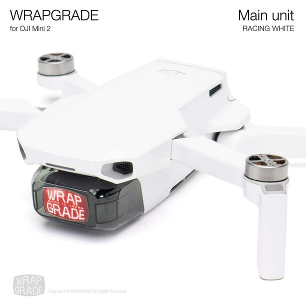 Wrapgrade Skin Compatible with DJI Mini 2 Main Unit Racing