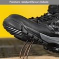 thumbnail image 2 of Safety Trainers Safety Shoes Men Women Lightweight Steel Toe Cap Trainers Work Shoes Non Slip Comfortable, 2 of 7