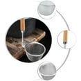 thumbnail image 2 of EeaseMX Colador multifuncional Colador de fideos Cesta coladora con mango de madera, 2 of 7