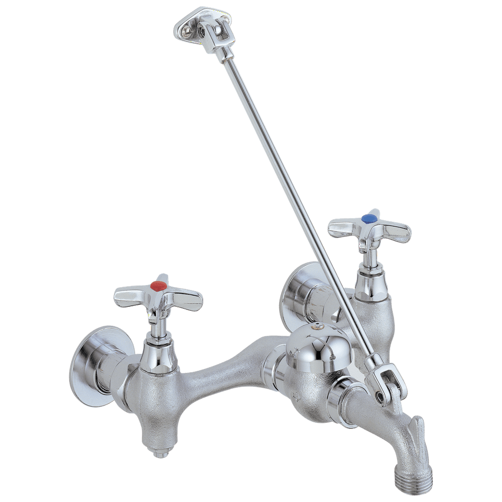 Delta Commercial Two Handle 8" Wall Mount Service Sink Faucet in Chrome 28T9