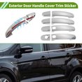 thumbnail image 3 of Cubierta de manija de puerta exterior única para Ford Kuga 2012, tono plateado inteligente, 1 juego, 3 of 7