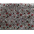 thumbnail image 4 of oneOone Georgette Viscose Light Gray Fabric Christmas Sewing Material Print Fabric By The Yard 42 Inch Wide, 4 of 4