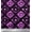 Purple, variant on Soimoi Green Cotton Duck Fabric Diamond Tie-Dye Printed Fabric 1 Yard 44 Inch Wide
