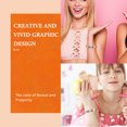 thumbnail image 4 of 4 Packs Adorable DIY Beads Bright Loose Beads Holes Spacer for Jewelry Making, 4 of 7