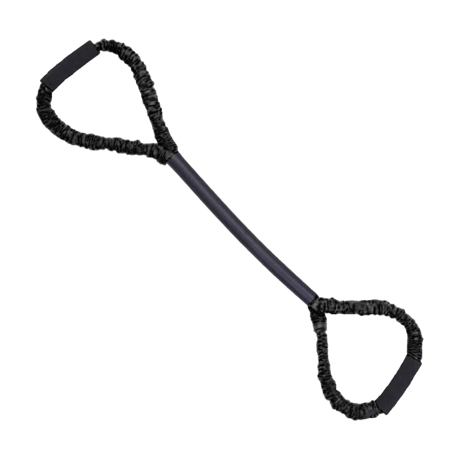 Boxing Resistance Bands Elastic Bands Exercise Bands Pulling Rope for Basketball Black 35lb