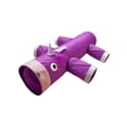 thumbnail image 2 of Tienda de campaña plegable para gatos, cama de juguete interactiva, portátil, para interior y exterior, tubos para mascotas con 6 orificios para mirar, 2 of 8