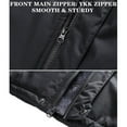thumbnail image 5 of HOW'ON Men's Winter Coat Snow Jacket Windproof Waterproof Ski Jackets Black M, 5 of 6
