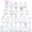 24pcs-clear, variant on 24 Pcs Glass Bud Vase, Small Amber Flower Vases for Centerpieces in Bulk, Mini Vintage Vase for Wedding Decor, and Home Table Décor