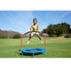 thumbnail image 4 of Little Tikes Easy Store 3-Foot Trampoline, with Hand Rail, Blue, 4 of 9
