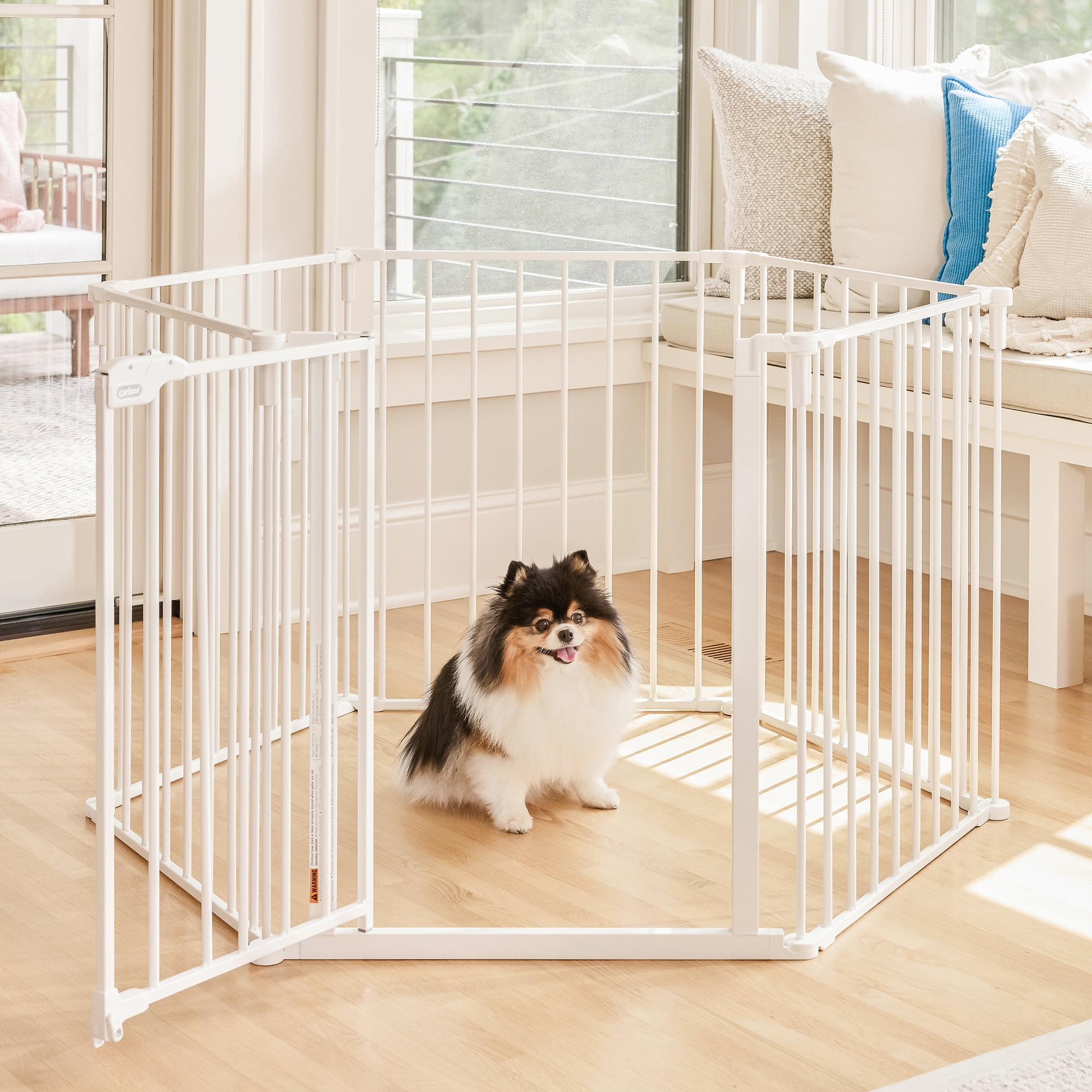 Carlson Pet Products Convertible Pet Yard, 144"L x 28"H