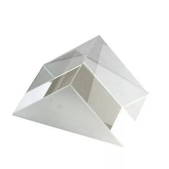 Sinyiin Optical Glass Triangular Prism Rainbow Maker for Photography Science Experiment