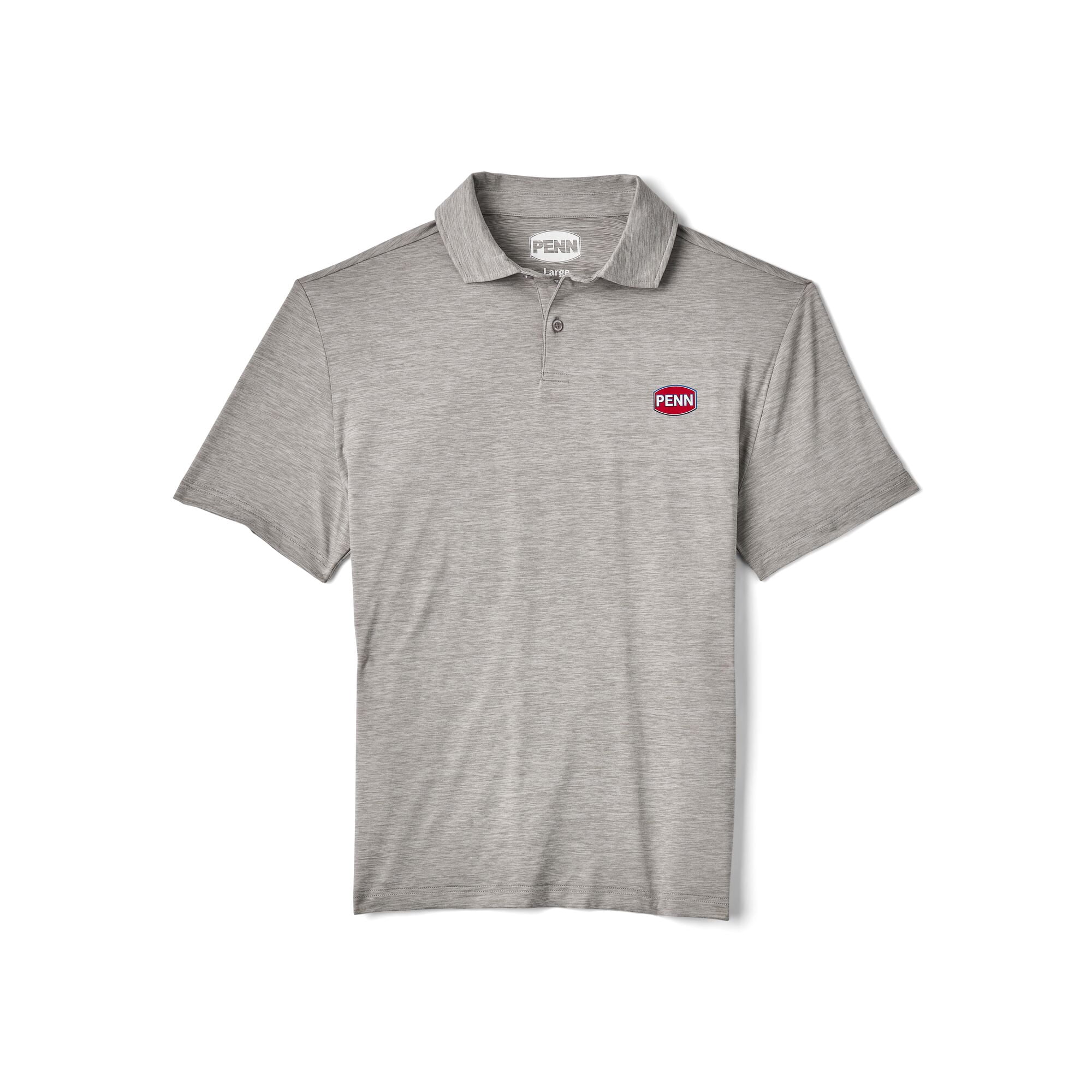 PENN Performance Polo, Heather Grey, Size M