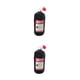 thumbnail image 3 of Kenally Cojín en forma de botella de coche, cojín transpirable portátil reutilizable de poliéster, adorno para silla, automóvil Negro Reposacabezas 2piezas, 3 of 6