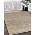 thumbnail image 2 of Ahgly Company Indoor Square Mid-Century Modern Brown Oriental Area Rugs, 7' Square, 2 of 6