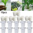 thumbnail image 2 of 20pcs PE 32*30mm Mesh Pot With Sponge Net Cup Basket Hydroponic Aeroponic Plant Grow Sponge Suitable For Soilless Cultivation, 2 of 4