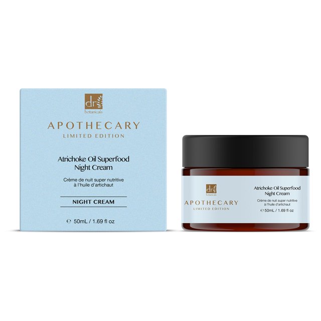 Crema nocturna de superfabe de aceite de alcachofa 50 ml Dr. Botanicals Model