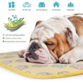 thumbnail image 4 of Colchoneta para dormir con refrigeración para mascotas, 70cm x 50cm, cojín para perro, cojín para gato, manta de cama fría, estera de seda de hielo, cojín de disipación de calor, 4 of 5