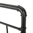 thumbnail image 4 of GDF Studio Almonte Industrial Iron Headboard, Flat Black King, 4 of 8
