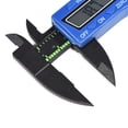 thumbnail image 1 of Vernier Caliper Caliper Plastic Digital Caliper With Extra Large Lcd Screen For Measuring Inside Outside Depth Steps Silver, 1 of 8