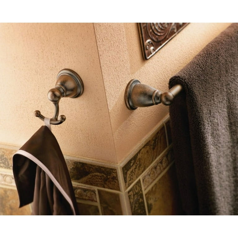 Moen Brantford Brushed Nickel Double Robe Hook 