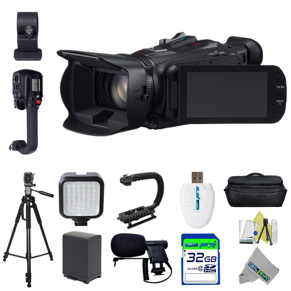 Canon XA20 Professional HD Camcorder + Videographer's Essentials Kit