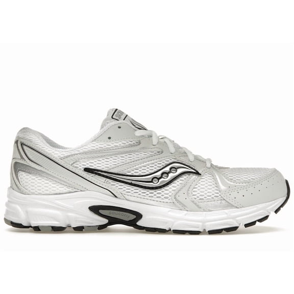 Saucony Men's Grid Ride Millennium White Silver Shoes, from StockX